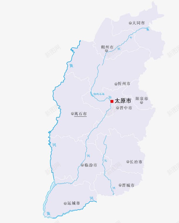 中国山西地图png免抠素材_88icon https://88icon.com 中国山西地图 地图 山西 山西地图 山西省地图