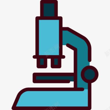 眼睛观察显微镜图标图标