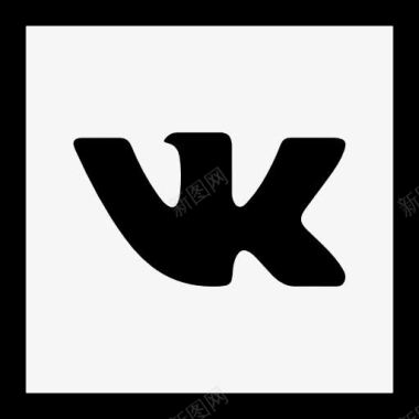 一对一视频社交VK图标图标