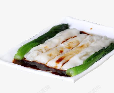 瘦肉肠粉png免抠素材_88icon https://88icon.com 产品实物 瘦肉 美味 肠粉 菜肴 青菜