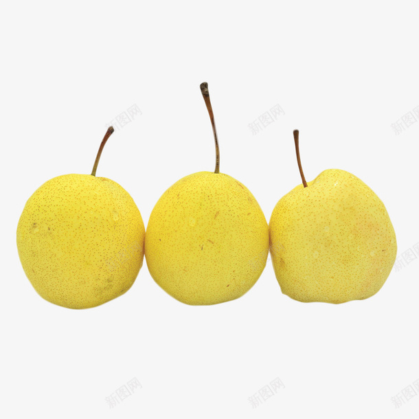 好吃的三个梨子png免抠素材_88icon https://88icon.com 三个梨 吃的 实拍水果 梨子 正面的梨子 水果 黄色梨子