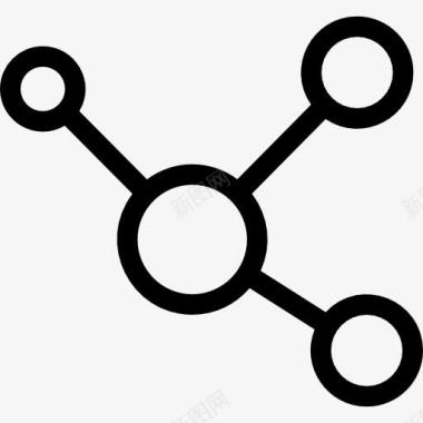 神话生物分子图标图标