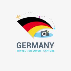 旅游德国矢量图素材