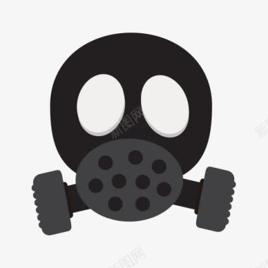 面具防毒面具图标图标