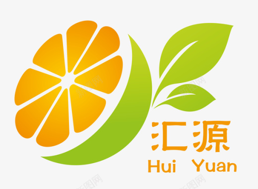 橘子熟了汇源logo矢量图图标图标