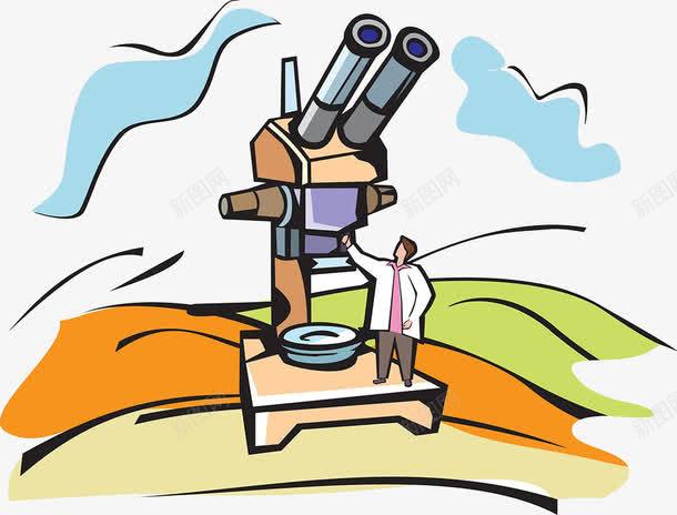 科学实验望远镜插图png免抠素材_88icon https://88icon.com 实验 望远镜 科学 科学实验