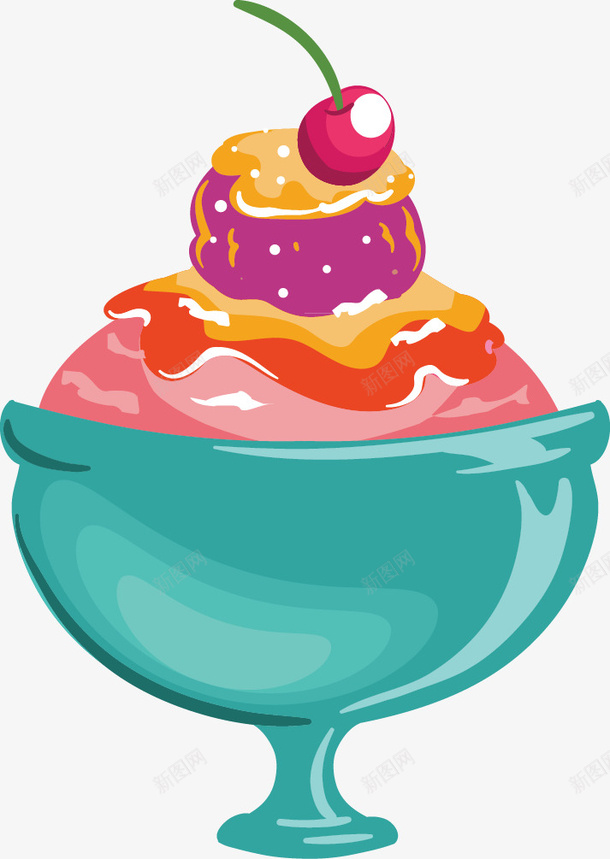 美味的杯装冰激淋png免抠素材_88icon https://88icon.com 冷饮 夏季 好吃的 手绘图 杯装冰激淋 美味的
