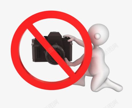 老式相机禁止拍照图标图标
