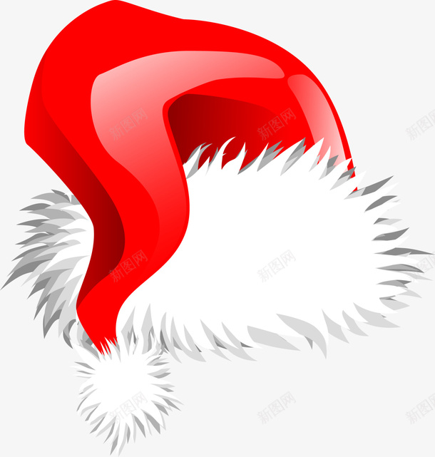 圣诞节红色圣诞帽png免抠素材_88icon https://88icon.com 冬天帽子 圣诞节帽子 寒冷冬天 白色毛线球 红色圣诞帽 红色帽子