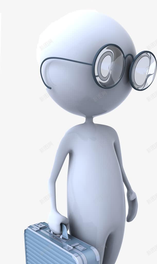 3D小人png免抠素材_88icon https://88icon.com 3D小人 创意3D小人设计 卡通小人 商务人士 团队