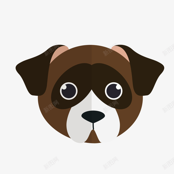 宠物狗头像背景装饰png免抠素材_88icon https://88icon.com 动物头像 卡通动物 卡通小狗 宠物狗