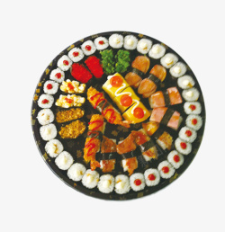 寿司拼盘素材