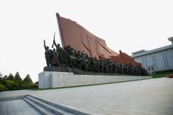 烈士图朝鲜平壤万寿台烈士高清图片