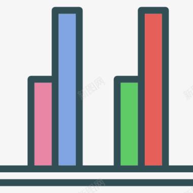 彩色图形图表图标图标