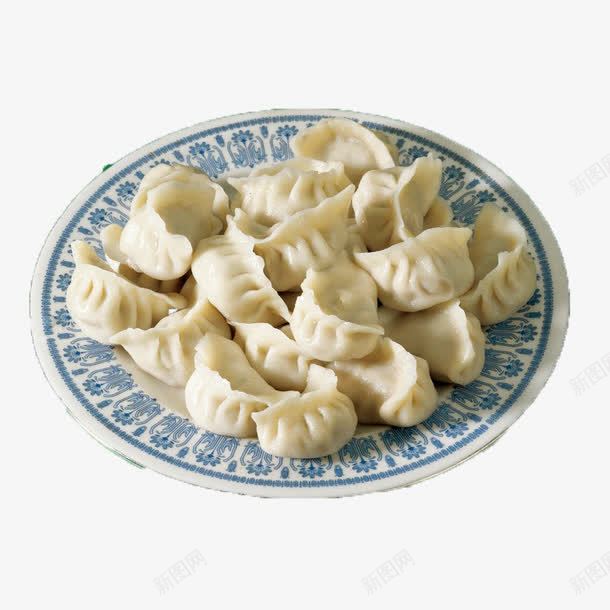 盘子里煮好的饺子png免抠素材_88icon https://88icon.com 东北 东北饺 主食 菜肴 饺子