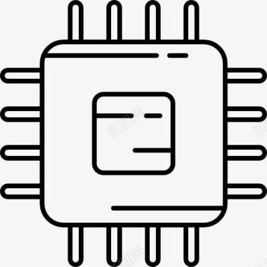 芯片技术大芯片图标图标