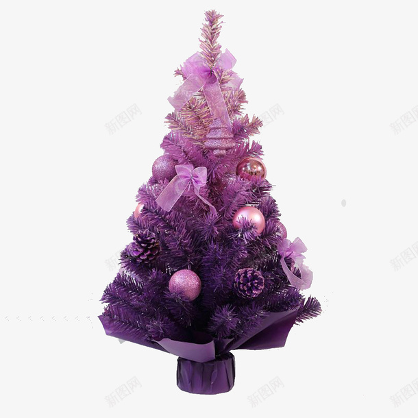 紫色圣诞树png免抠素材_88icon https://88icon.com 产品实物 圣诞树 紫色迷你圣诞树 花束圣诞树 迷你圣诞树