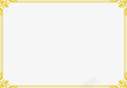 精美复古花纹边框矢量图素材