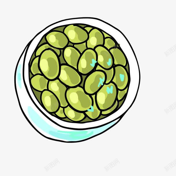 手绘食物铅笔画美食食物烹饪png免抠素材_88icon https://88icon.com 手绘 烹饪 美食 青豆 食物 食物铅笔画