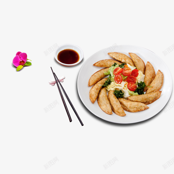 煎饺菜品psd免抠素材_88icon https://88icon.com 煎饺 菜品 菜系 食物