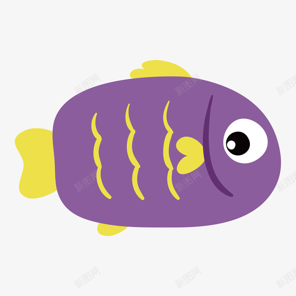 世界海洋日卡通紫色小鱼矢量图ai免抠素材_88icon https://88icon.com AI 世界海洋日 创意设矢量世界海洋日计 动物 卡通 可爱 小鱼 海洋 生物 紫色 鱼类 矢量图