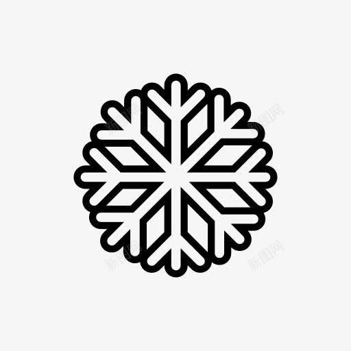 雪花标志图标png免抠素材_88icon https://88icon.com 