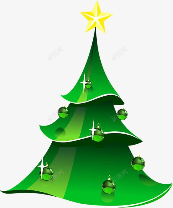 绿色圣诞树促销海报png免抠素材_88icon https://88icon.com 促销 圣诞树 海报 绿色