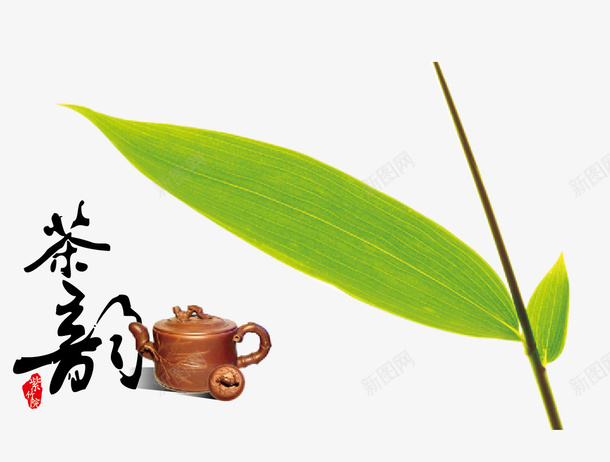 茶韵茶壶叶子装饰矢量图ai免抠素材_88icon https://88icon.com 叶子 茶壶 茶韵 装饰 矢量图