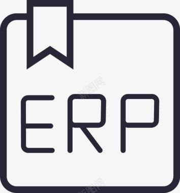 图书ERP矢量图图标图标
