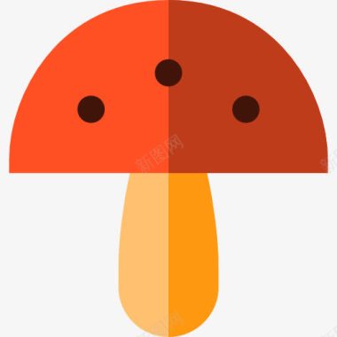 真菌蘑菇图标图标