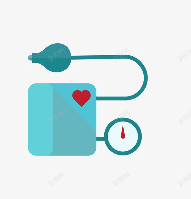 卡通血压测量计png免抠素材_88icon https://88icon.com 卡通血压测量计 矢量血压测量计 血压测量计