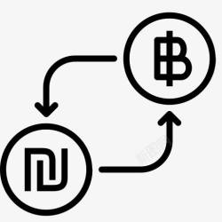 以色列的货币比特币转换货币以色列钱舍客勒以图标高清图片