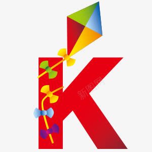 卡通字母Kpng免抠素材_88icon https://88icon.com 卡通水果字母 字母艺术字 字母设计 水果艺术数字
