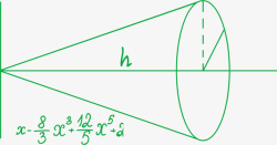 几何高等公式数学矢量图素材