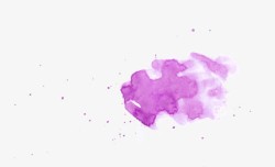 淡紫色水墨渐变渲染素材