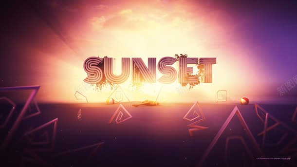 动感纹状的sunset背景jpg设计背景_88icon https://88icon.com sunset 动感 素材 背景