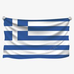 旗标国家希腊素材
