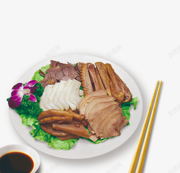 焖鹅肉美味食品肉类png免抠素材_88icon https://88icon.com 焖鹅 焖鹅菜肴 熟食 美食 肉类食品 食品 鹅肉