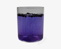 紫色野生枸杞茶大图素材