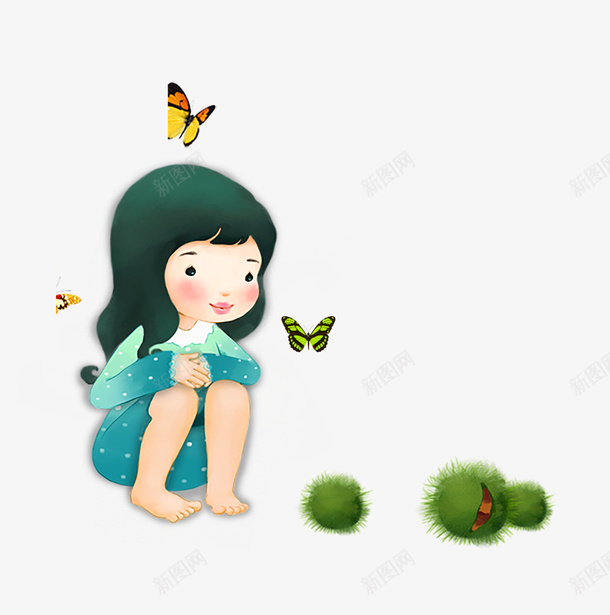 小清新卡通六一儿童节人物psd免抠素材_88icon https://88icon.com 61 人物 儿童节 六一 卡通 国际儿童节 手绘