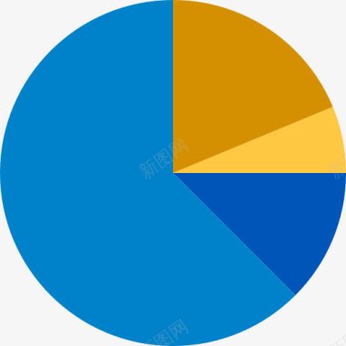 会计财务饼图图标图标