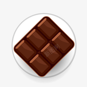 巧克力love卡通美食图标图标