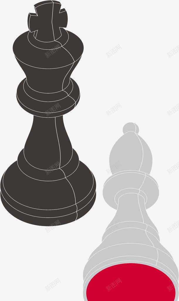 国际象棋矢量图ai免抠素材_88icon https://88icon.com 国际 棋牌 游戏 象棋 矢量图