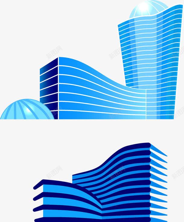 线型城市png免抠素材_88icon https://88icon.com 城市 建筑 线型