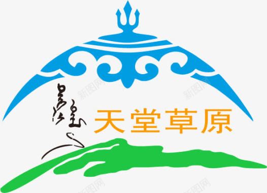 草原背景视频天堂草原logo图标图标