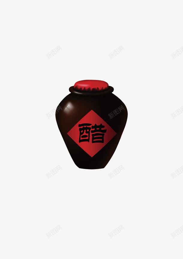 醋png免抠素材_88icon https://88icon.com 作料 调料 醋