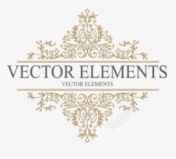 欧式花纹边框素材