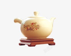 古典陶瓷茶壶素材