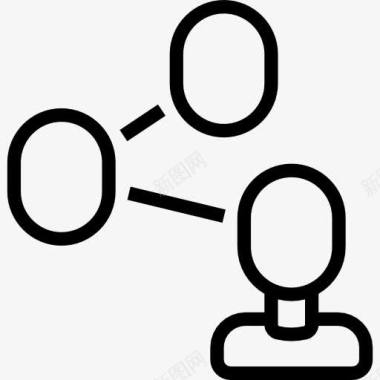 坚持励志网络图标图标