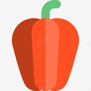 饮食点心甜椒图标图标